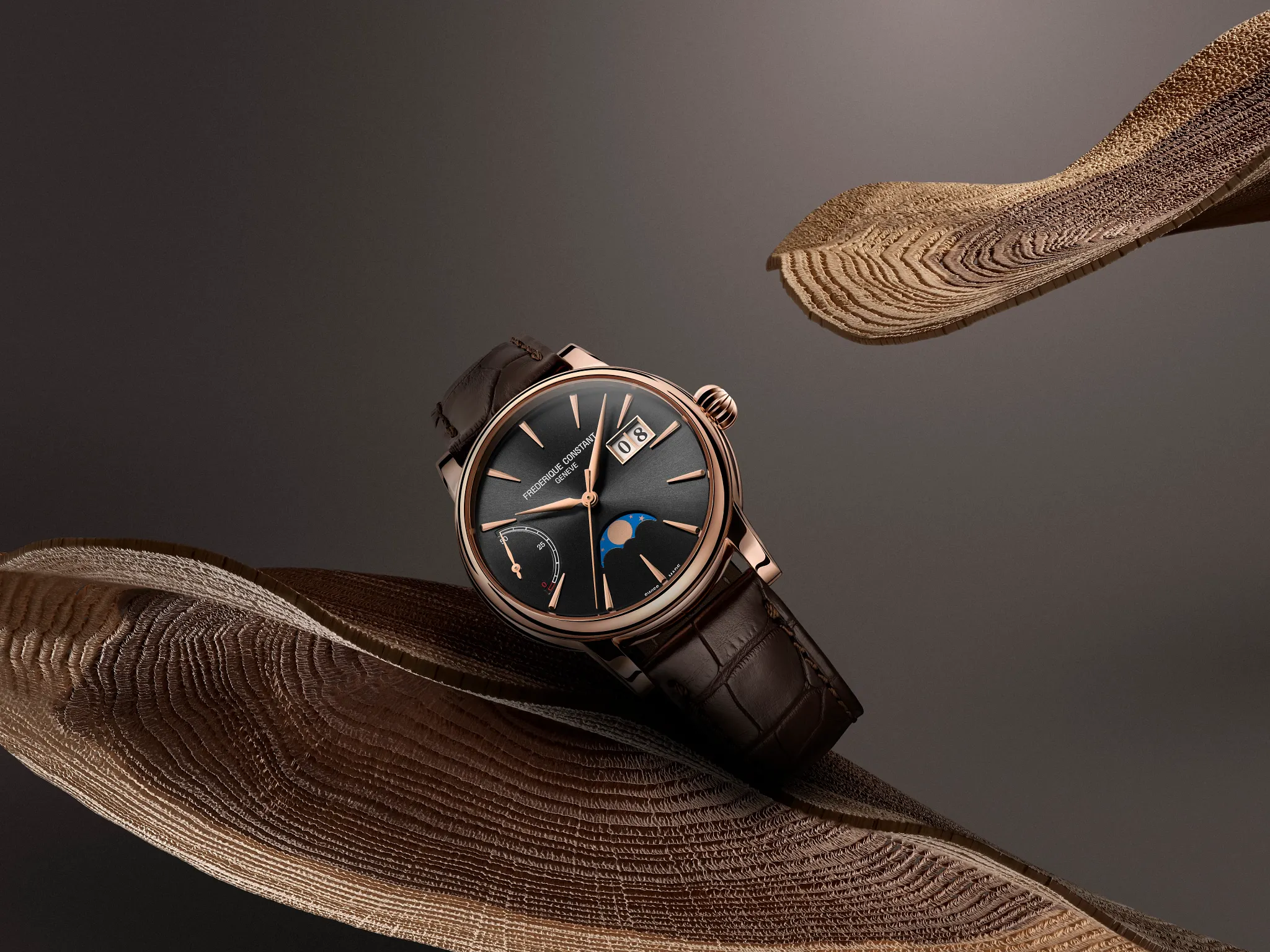 Manufacture Classic Power Reserve Big Date Watch FC-735N3H6